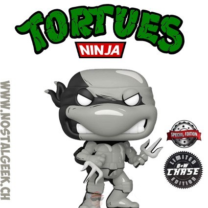 Funko Funko Pop N°31 Comics TMNT Raphael Eastman & Laird's (Black & White) Chase Vinyl Figure