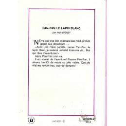 Bibliothèque Rose Disney Pan-Pan le lapin Blanc Pre-owned book Bibliothèque Rose