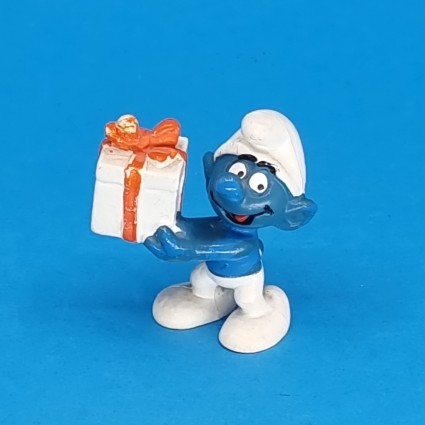 Schleich The Smurfs - Smurf gift second hand Figure (Loose)