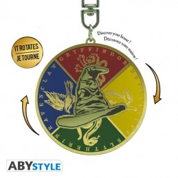 AbyStyle Harry Potter Moving Keychain Sorting Hat