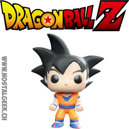 Funko Funko Pop Anime Dragonball Z Goku Cheveux Noirs Edition Limitée