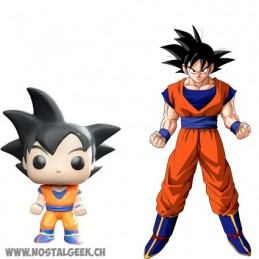 Funko Funko Pop Anime Dragonball Z Goku Cheveux Noirs Edition Limitée