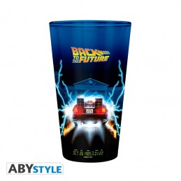 AbyStyle Back to the Future Large Glass DeLorean 400ml