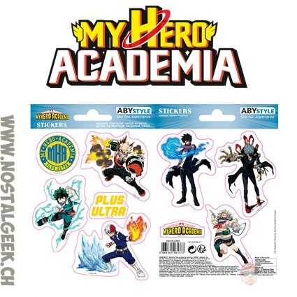 AbyStyle My Hero Academia Mini Stickers Heros & Villains (16 x 11 cm)