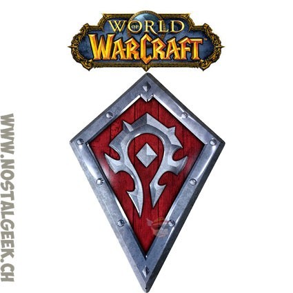 AbyStyle World of Warcraft Metal plate Horde Shield (25x35cm)