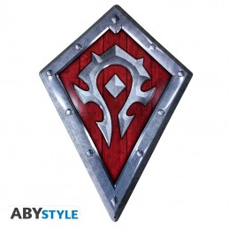 AbyStyle World of Warcraft Metal plate Horde Shield (25x35cm)