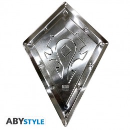 AbyStyle World of Warcraft Metal plate Horde Shield (25x35cm)
