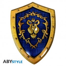 AbyStyle World of Warcraft Plaque métal Bouclier Alliance (26 x 35 cm)