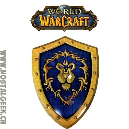 AbyStyle World of Warcraft Metal plate Alliance Shield (26 x 35 cm)