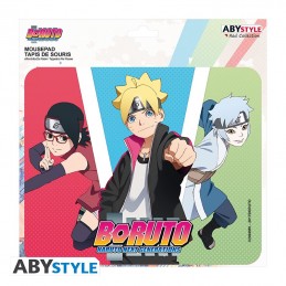 AbyStyle Boruto Tapis de souris souple Equipe Boruto