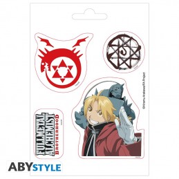 AbyStyle Fullmetal Alchemist Mini Stickers Alchimistes (16 x 11 cm)
