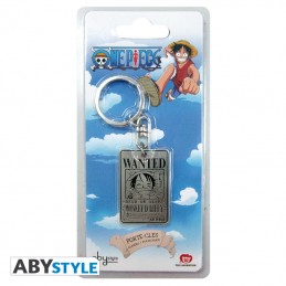 AbyStyle One Piece Porte-clés Wanted Luffy