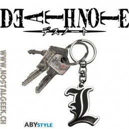 Death Note Keychain L Symbol