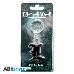 AbyStyle Death Note Keychain L Symbol