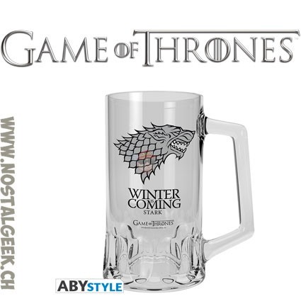 AbyStyle Game of Thrones Tankard Stark Winter is Comings 50cl