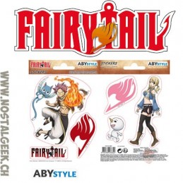 Fairy Tail Mini stickers Natsu et Lucy (16 x 11 cm)