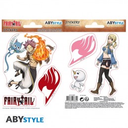 AbyStyle Fairy Tail Mini stickers Natsu et Lucy (16 x 11 cm)