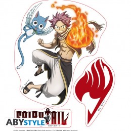 AbyStyle Fairy Tail Mini stickers Natsu et Lucy (16 x 11 cm)