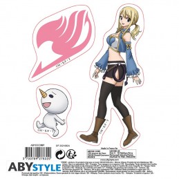 AbyStyle Fairy Tail stickers Natsu et Lucy (16 x 11 cm)