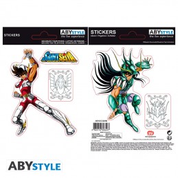 AbyStyle Les Chevaliers du Zodiaque (Saint Seiya) Mini Stickers Pegasus Shiryu (16x11cm)