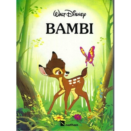 Disney Classique Bambi Livre d'occasion Nathan