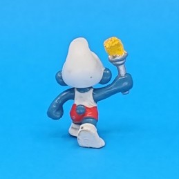 Schleich The Smurfs - Olympic Smurf second hand Figure (Loose)