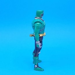 Bandai Power Rangers Super Samurai Vert Ranger Flip Head Figurine articulée d'occasion (Loose)