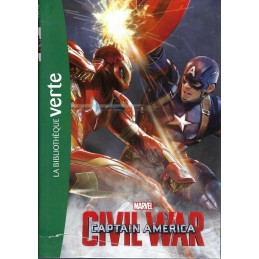 Bibliothèque Rose Marvel Captain America: Civil War Livre d'occasion Bibliothèque Verte