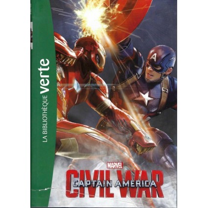 Bibliothèque Rose Marvel Captain America: Civil War Used book Bibliothèque Verte