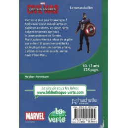 Bibliothèque Rose Marvel Captain America: Civil War Used book Bibliothèque Verte