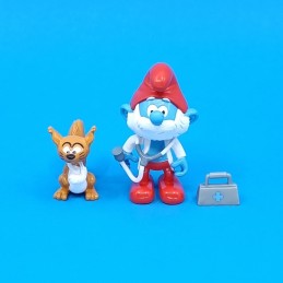The Smurfs Zodiac Papa Smurf Doctor second hand Figure (Loose)