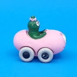 Plastoy Barbapapa car with Barbabelle second hand figure (Loose)