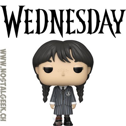 Funko Funko Pop N°1309 Television Wednesday - Wednesday Addams in School Uniform Vinyl Figur