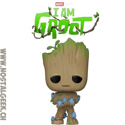 Funko Funko Pop Marvel N°1194 I Am Groot - Groot with Grunds Vinyl Figure