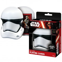 Star Wars Villains Playing Cards in Stormtrooper Helmet Case