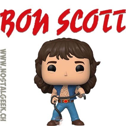 Funko Funko Pop N°339 Rocks Bon Scott Vinyl Figure