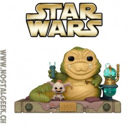 Funko Pop N°611 Star Wars Jabba The Hutt & Salacious B. Crumb