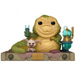 Funko Funko Pop N°611 Star Wars Jabba The Hutt & Salacious B. Crumb