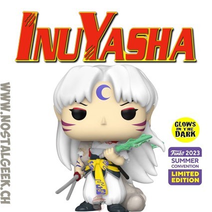 Funko Funko Pop N°1301 SDCC 2023 Inuyasha Sesshomaru Exclusive GITD Vinyl Figure