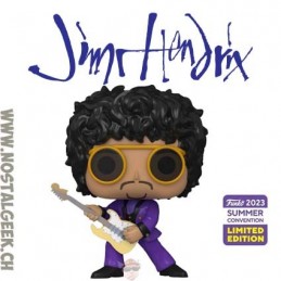 Funko Pop N°301SDCC 2023 Rocks Jimi Hendrix (Purple Suit) Exclusive Vinyl Figure