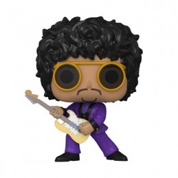 Funko Funko Pop N°301 SDCC 2023 Rocks Jimi Hendrix (Purple Suit) Exclusive Vinyl Figure