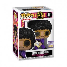 Funko Funko Pop N°301 SDCC 2023 Rocks Jimi Hendrix (Purple Suit) Edition Limitée