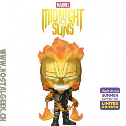 Funko Funko Pop N°1248 SDCC 2023 Midnight Suns Ghost Rider Exclusive Vinyl Figure