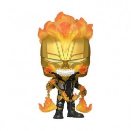 Funko Funko Pop N°1248 SDCC 2023 Midnight Suns Ghost Rider Vaulted Exclusive Vinyl Figure