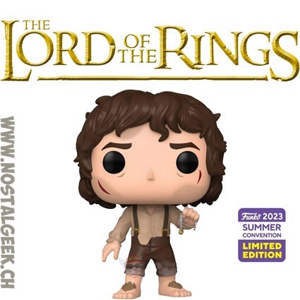 Funko Funko Pop N°1389 SDCC 2023 The Lord of the Rings Frodo with the ring Exclusive Vinyl Figure