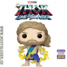 Funko Pop N°1261 SDCC 2023 Thor Love & Thunder Thor (in Toga) Exclusive Vinyl Figure
