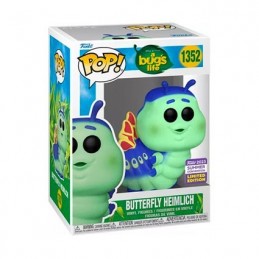 Funko Funko Pop N°1352 SDCC 2023 A Bug's Life Butterfly Heimlich Exclusive Vaulted Vinyl Figure