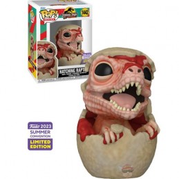 Funko Funko Pop N°1442 SDCC 2023 Jurassic Park Hatching Raptor Exclusive Vinyl Figure