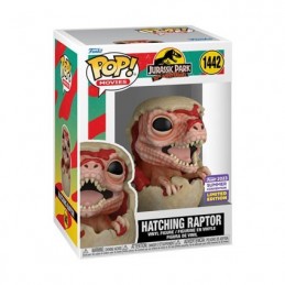 Funko Funko Pop N°1442 SDCC 2023 Jurassic Park Hatching Raptor Exclusive Vinyl Figure