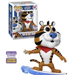 Funko Funko Pop N°191 SDCC 2023 Tony the Tiger Surfing Vaulted Exclusive Vinyl Figur